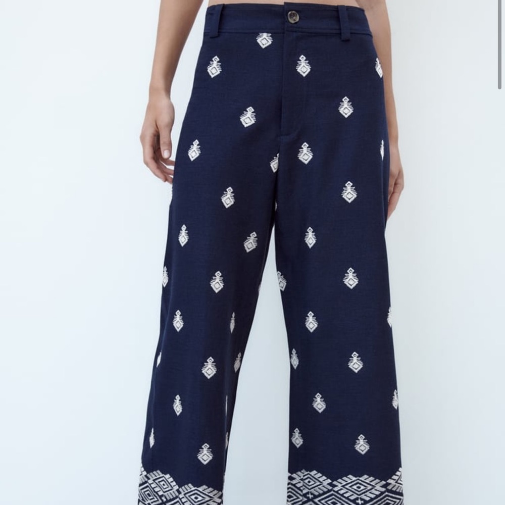 Embroidered Culottes - image 4